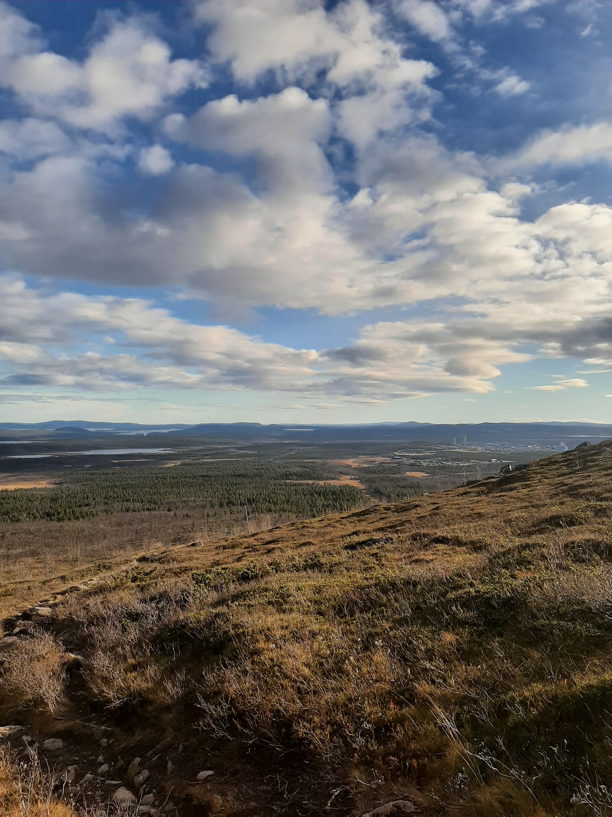 luossavaara view over kiruna